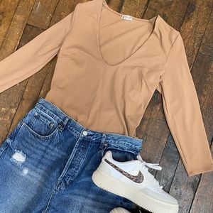 Free People Bodysuit